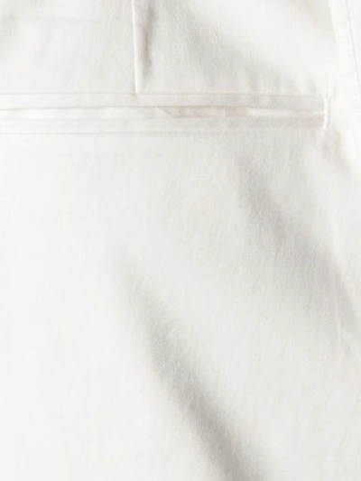 Shop John Varvatos Slim Trousers In White