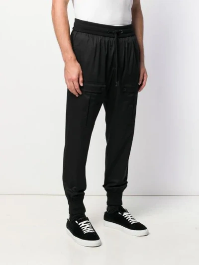 Shop Dolce & Gabbana Cargo Pants In N0000  Black