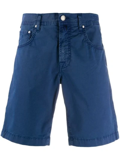 Shop Jacob Cohen Classic Shorts In Blue