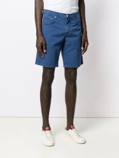 Shop Jacob Cohen Classic Shorts In Blue