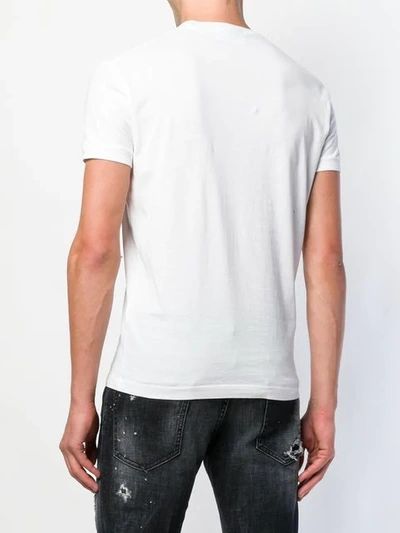 Shop Dsquared2 T-shirt Mit Print In White