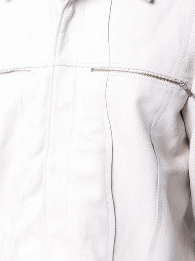 Shop Cottweiler Zipped Chest Pocket Jacket In White
