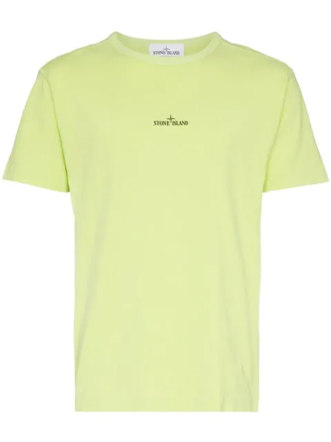 green stone island t shirt