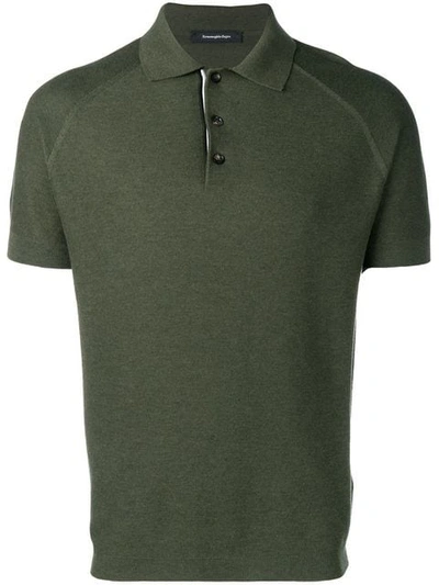 Shop Ermenegildo Zegna Mm Polo Shirt In Green
