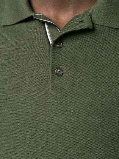Shop Ermenegildo Zegna Mm Polo Shirt In Green
