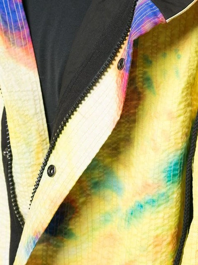 Shop Craig Green Hooded Raincoat In Multicolour