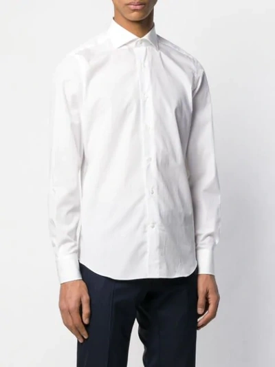 Shop Alessandro Gherardi Longsleeved Shirt In White