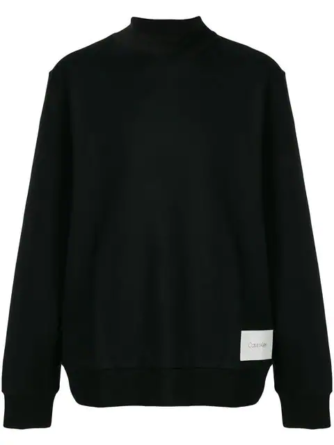 calvin klein mock neck sweatshirt
