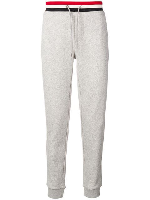 moncler track pants grey