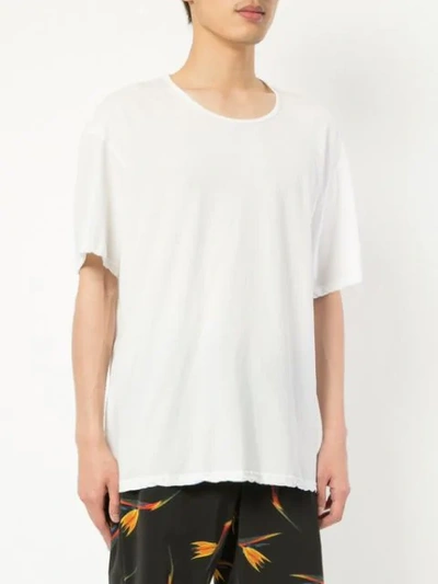 Shop Kazuyuki Kumagai Relaxed Fit T-shirt In White