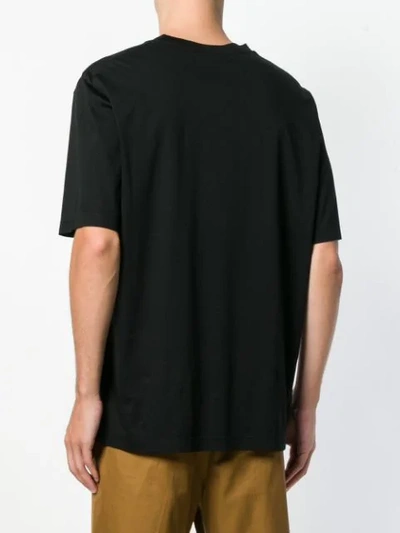 Shop Jil Sander Loose Fit T-shirt In Black