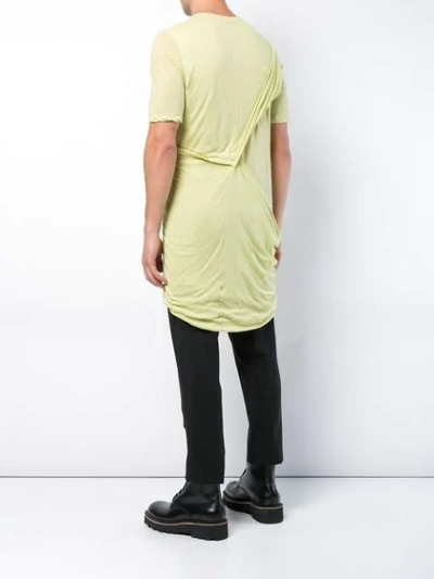 Shop Rick Owens Smiley T In Green