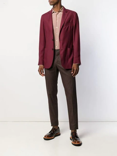 Shop Etro Casual Blazer - Red