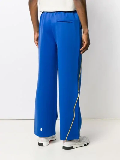Ader Error Flared Sweatpants In Blue