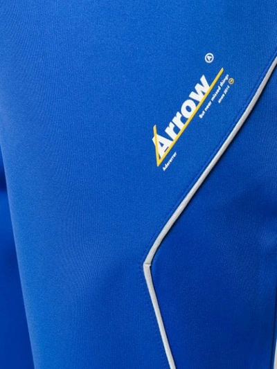 Ader Error Flared Sweatpants In Blue