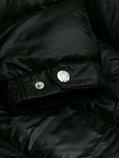 Shop Moncler Down Padded Jacket In Black