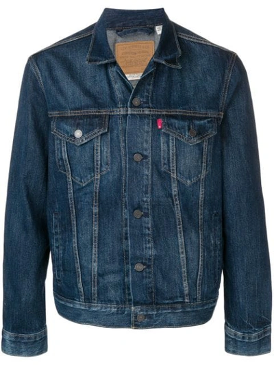 Shop Levi's The Trucker Denim Jacket In Blue