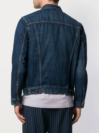 Shop Levi's The Trucker Denim Jacket In Blue