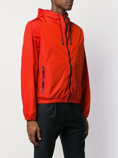 Shop Fay Reversible Bomber Jacket In Pfwg802 Red