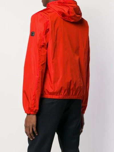 Shop Fay Reversible Bomber Jacket In Pfwg802 Red