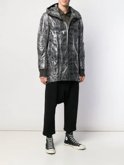 Shop Taichi Murakami Hybrid Mountain Parka In Black