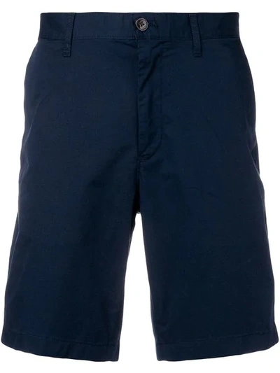Shop Michael Michael Kors Classic Chino Shorts In Blue