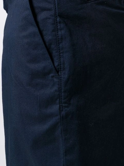 Shop Michael Michael Kors Classic Chino Shorts In Blue