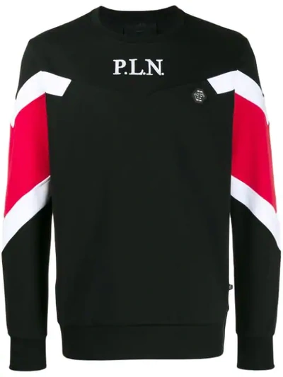 Shop Philipp Plein Logo Print Sweatshirt In Black