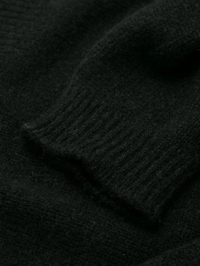 Shop Roberto Collina Roll-neck Sweater In Black