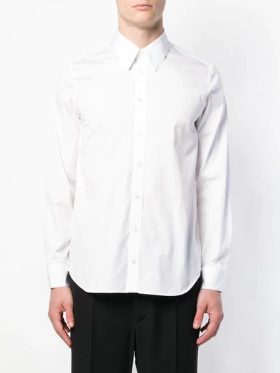 Shop Helmut Lang Longsleeved Shirt In White