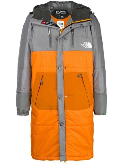 Shop Junya Watanabe X The North Face Padded Coat In Grey