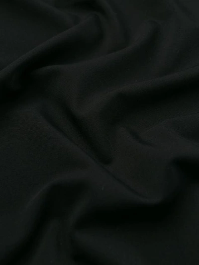 Shop Fendi High-neck Gathered Jumper In Black