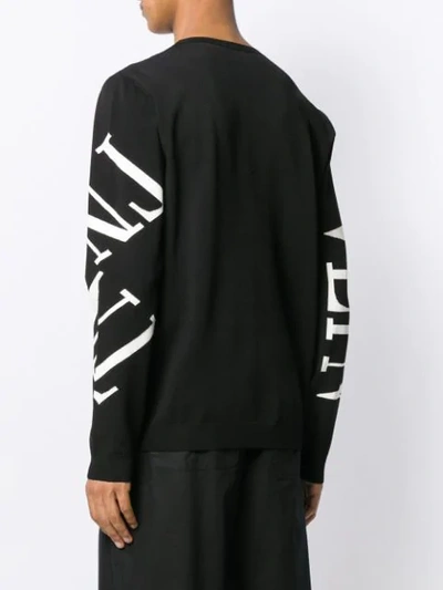 VALENTINO VLTN LOGO JUMPER - 黑色