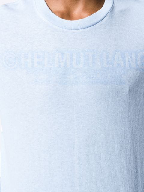 royal blue helmut lang shirt