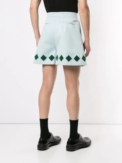 Shop Namacheko Tailored Shorts In Blue