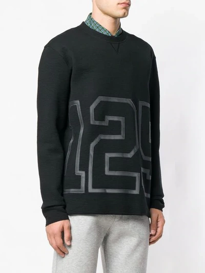 Shop Lanvin 125 Sweatshirt In Black