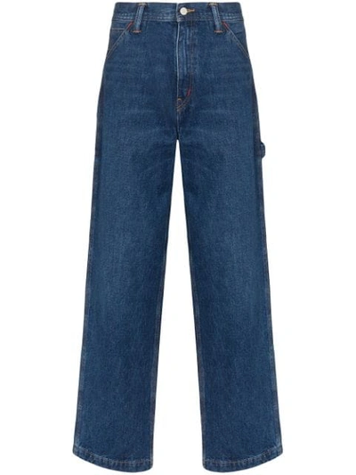 Shop Polo Ralph Lauren Relaxed Straight-leg Jeans In Blue