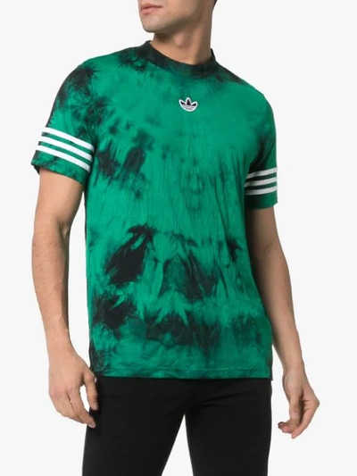 Adidas Originals Adidas Space Dyed T-shirt - Green | ModeSens