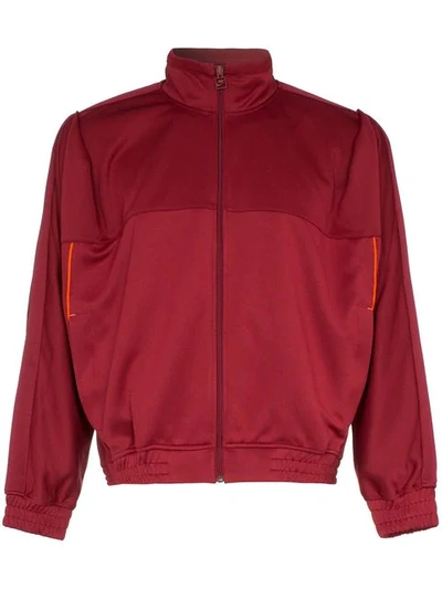 boksen Speeltoestellen Aardbei Nike X Martine Rose Maroon Zip Up Track Jacket In Red | ModeSens
