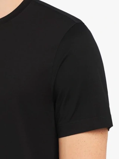 Shop Prada Round Neck T-shirt In Black