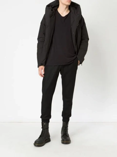 Shop Attachment Relaxed Trousers In Black