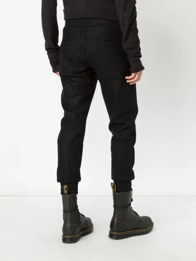 Shop Attachment Relaxed Trousers In Black
