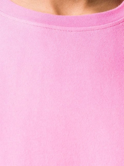 Shop Laneus Simple T In Pink