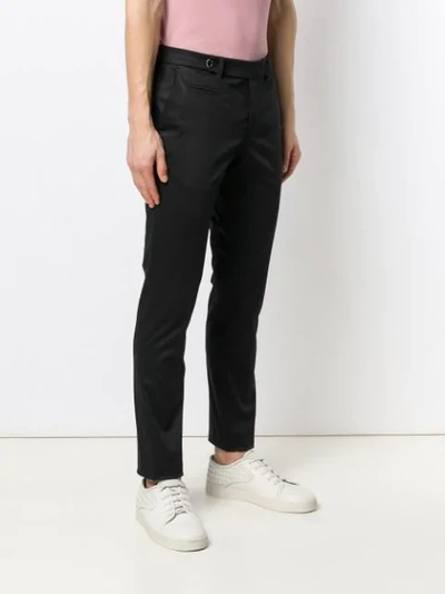 Shop Al Duca D'aosta Straight-leg Trousers In Black