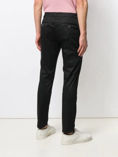 Shop Al Duca D'aosta Straight-leg Trousers In Black