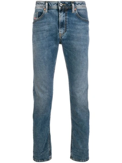 Shop Diesel Thommer Jeans In Blue