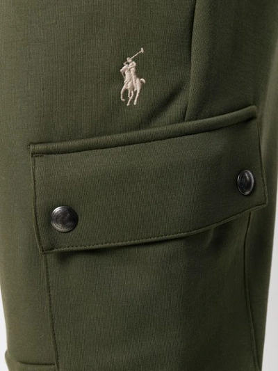 Shop Polo Ralph Lauren Track Trousers In Green