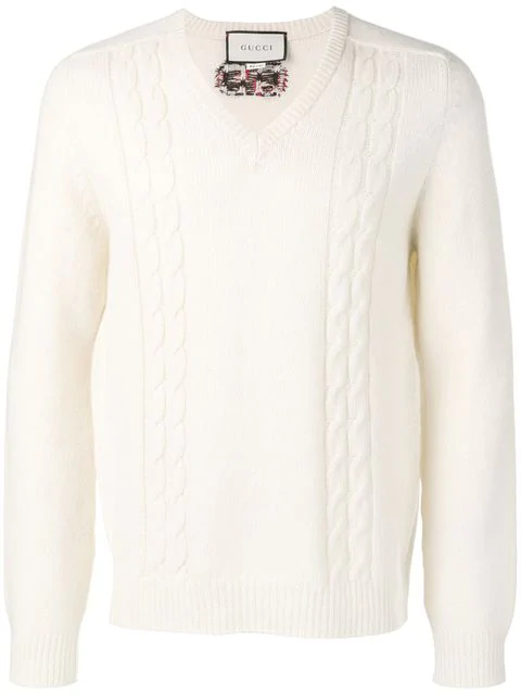 gucci white pullover