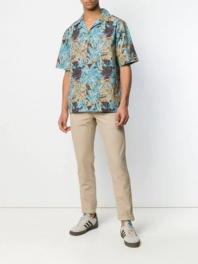 Incotex Slim Chino Trousers In Neutrals