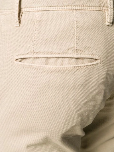 Incotex Slim Chino Trousers In Neutrals
